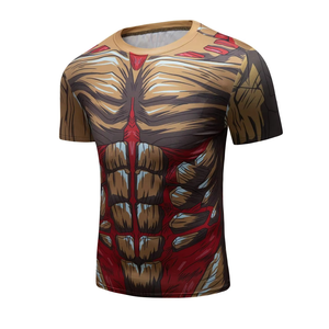 BJJ Rash Guard Adult Compression Shirts bjj Uniform Athletic gym swimming fight Rash Guard - Product Image 5