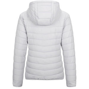 Womens cropped <b>packable</b> puffer <b>jacket</b> lightweight stylish eco friendly sustainable warm winter outerwear trending 2025 - Product Image 3