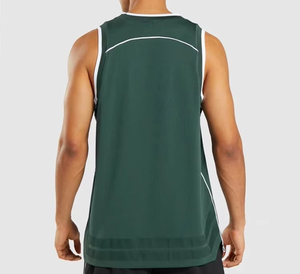 Débardeur et joggeurs sans manches à séchage rapide pour hommes, vêtements de sport légers pour l'entraînement physique, vêtements de sport, services OEM - Product Image 2