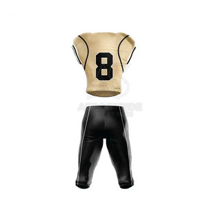 Vêtements de sport, uniforme de football américain uni, séchage rapide, respirant, léger, polyester, sur mesure - Product Image 2