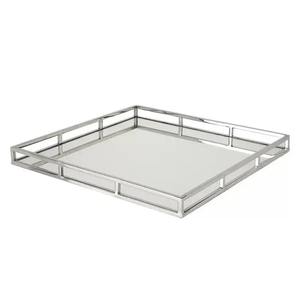 Bandeja para servir con espejo Bandeja decorativa o para servir multifuncional pura y Premium Artículos para servir duraderos superventas - Product Image 6