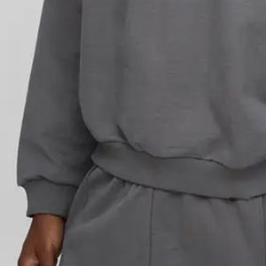 เสื้อสเวตเชิ้ตผู้ชาย สีพื้น ดีไซน์เรียบง่าย รับทำโลโก้ตามสั่ง สำหรับผู้ซื้อขายส่ง / ราคาถูก เสื้อผ้าลำลอง บริการ OEM แขนยาว - Product Image 3