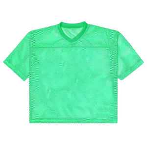 ชุดเสื้อเจอร์ซีย์ฟุตบอลผ้าโพลีเอสเตอร์สำหรับผู้ชายเสื้อยืดแฟชั่นสตรีทฟุตบอลทรงโอเวอร์ไซส์งานตามสั่ง100% 2025 - Product Image 1