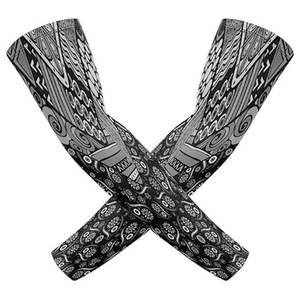 Manchons de bras de refroidissement pour vêtements de sport à bas prix Manchon de bras élastique compatible pour le basket-ball, le baseball, l'entraînement et le golf pour unisexe - Product Image 1