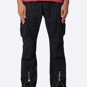 Pantalones Deportivos de Hombre, Estilo Vintage, para las Cuatro Estaciones, Cintura Media, Corte Acampanado, Duraderos, Transpirables, 100% Algodón, con Cordón Ajustable, para Uso Casual - Product Image 1