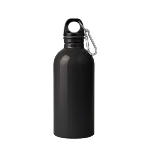 Bottiglia d'Acqua Sostenibile in Acciaio Riciclato da 400ml, Articolo Promozionale per Bevande - Product Image 3