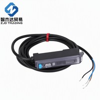 Unidad Amplificadora de Fibra Óptica FS-N41N FS-N11N FS-V11 con Salida NPN PNP y Pantalla Digital, Controlador de Sensor para Integración en Máquinas