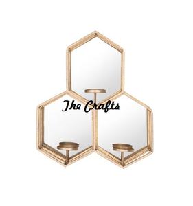 เชิงเทียนติดผนังดีไซน์โดดเด่น ทำจากเหล็ก หลายสี ใช้ตกแต่งบ้าน ห้องนั่งเล่น - Product Image 6