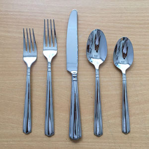 Stainless Steel Modern <b>Flatware</b> <b>Set</b> for Party Use SUS304 - Product Image 1