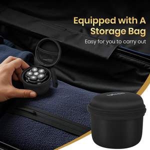 Afeitadora Eléctrica Recargable de Doble Cuchilla Rotatoria, Impermeable, Kit de Afeitado para Hombre, para Afeitar el Cuerpo y la Cara, IPX7 - Product Image 2