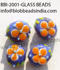 High Selling Lamp Work Glass <b>Beads</b> <b>Set</b> For Handmade Craft Jewelry And Creative Design Solution Fancy Glass <b>Beads</b> Indian Supplier - Product Image 3