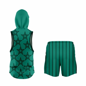 เครื่องแบบฟุตบอล7V7น้ำหนักเบาพิมพ์ลายเฉพาะตัวพร้อมหมายเลขชื่อทีมขนาดพลัสไซส์ - Product Image 2