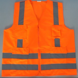 Chaleco de Seguridad y Chaquetas de Seguridad para Hombre, 100% Poliéster, Transpirable, Ligero, con Múltiples Bolsillos, Cierre de Seguridad, Alta Reflectividad - Product Image 6