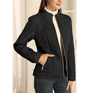 Veste matelassée légère à col montant pour femmes 2025 Vintage Short Warm Padded Coat White Korean Fashion Female Parka - Product Image 3