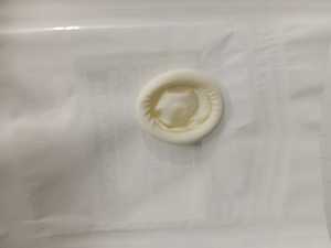 Gyne Bio Latex Amniotomie Finger Cot Pour Clinique Amnicot Finger Cot Amnicot Medium Fingercot avec crochet attaché - Product Image 3