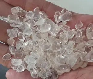 Best Quality Hot Sale Natural Clear Quartz Polished <b>Crystal</b> <b>Chips</b> Top Quality Raw <b>Crystal</b> Stone Agate Bulk Order for Sale - Product Image 2