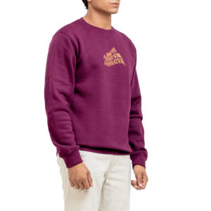 Luxury Oversized <b>Men's</b> 100% Cotton Pullover Sweatshirt with Drop Shoulder & Custom Logo for Winter-Crewneck Blank - Product Image 3