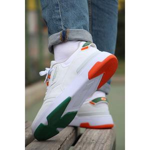 M.P. Scarpe da Sneaker da uomo con suola comoda in pelle di corte