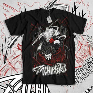 Camiseta de Anime Gachiakuta de Algodón 100% Jersey, Diseño Estampado Oversize para Fitness, 220 Gramos - Product Image 5