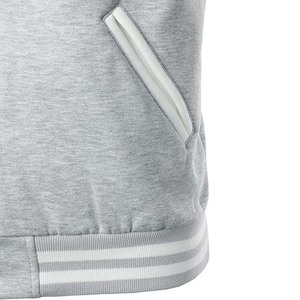 Men's Customized Varsity Jacket with Puff Printed Wool Leather Sleeves Dyed to Your Own Design - Product Image 5