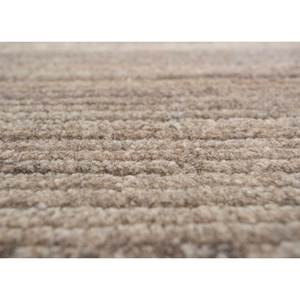พรมขนสัตว์ทอมือสีเบจและสีน้ำตาลลายเรขาคณิต สำหรับห้องนั่งเล่น ทางเข้าบ้าน ห้องโถง และห้องนอน รุ่น Hwl-148 - Product Image 3