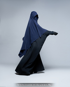 ฮิญาบผ้าโพลีเอสเตอร์ความหนาแน่นสูงระบายอากาศได้ดีชุดอิสลามแบบสุภาพเรียบร้อยสำหรับงานแต่งงานขายส่งราคาถูก - Product Image 3