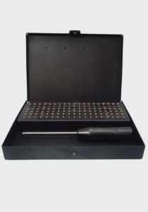 กล่องระบบชุบกระดูกไทเทเนียมพร้อมสกรูและไขควงสำหรับ Pentax - Product Image 1