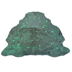 Cuir de vachette véritable teint, couleur unie, peau de vache naturelle pour sacs et chaussures - Product Image 1