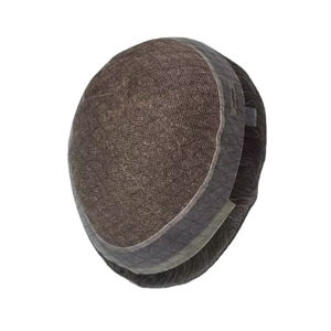 Peluca de Cabello Humano Australiano, Cabello Virgen Remy Indio, Prótesis Capilar, Toupee, Cabello Taz, BD - Product Image 4