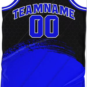 Ensembles d'uniformes de basket-ball pour hommes personnalisés Maillot de sublimation imprimé en polyester respirant à séchage rapide 100% - Product Image 2