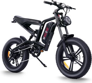 Bici elettrica E2/K20 per adulti batteria 48V 13Ah/15Ah, fino a 28 MPH e 46.6/60 miglia (PAS), Ebike a picco 750/1000W con tutte le aree - Product Image 1