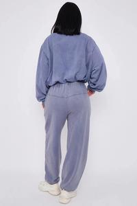 EVERGLOW <b>Women's</b> New Style Winter <b>Velour</b> <b>Tracksuit</b> Washed Technics - Product Image 4