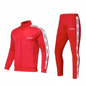 Survêtements pour hommes contraste couleur personnalisé respirant survêtements ensembles vêtements de sport de qualité supérieure 2025 équipe personnalisée football Football - Product Image 1