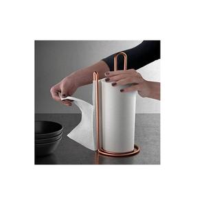 Porte-mouchoirs mural en acier inoxydable au design élégant et moderne pour salles de bains et cuisines - Product Image 2