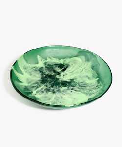 Plateau de service artisanal en résine époxy avec de majestueux bols profonds pour une expérience culinaire de luxe, des cadeaux et un style de table royal - Product Image 6