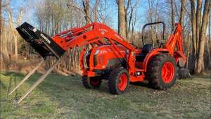 Used for Kubota BX23S Tractor with Mower Front Loader Backhoe Implements for Sale 4WD by Wheel Great Features in Stock Buy <b>Now</b>! - Product Image 5