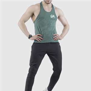 Hombres DE ALTO fabricante de bajo precio Hombres Tank Top OEM Service Último diseño Oversize Tank Top para hombres - Product Image 1