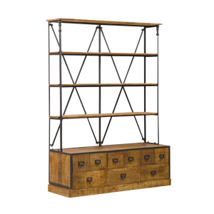 Librería Marcel de metal y mango - Product Image 1