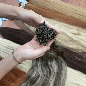 Extensiones de Cabello Humano de Alta Calidad con Punta I, Cabello Virgen Vietnamita con Punta de Queratina Natural - Product Image 2