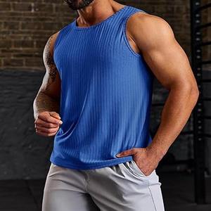 เสื้อกล้ามออกกำลังกายกล้ามเนื้อแขนกุดสำหรับผู้ชาย - Product Image 4