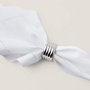 Rond de serviette en métal table ronde porte-serviette décoratif en métal style vintage porte-mouchoir à prix compétitif - Product Image 3