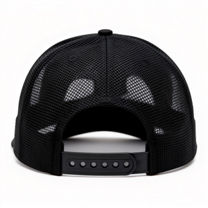 Casquette de camionneur brodée avec chiot, noire, 6 panneaux, casquette de baseball en maille pour chiot, couvre-chef d'extérieur IVA-C-G-H-4 - Product Image 3