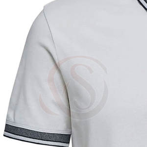 เสื้อยืดผู้ชายแบบสั่งทำพิเศษ ผ้าฝ้าย 100% แขนสั้น ระบายอากาศได้ดี มีหลายแบบให้เลือก สไตล์สไตล์แกรม ผ้า 300 กรัม ผลิตในปากีสถาน - Product Image 4