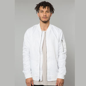 Blouson aviateur High Street pour homme, coupe-vent, chaud, hiver, rembourré, épaisseur standard, col montant, surdimensionné - Product Image 6