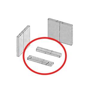 Coppia Refrattario Di Base Per Stufa Kir - Product Image 1