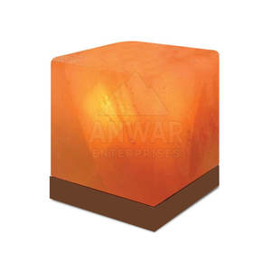 100% Natural Crafts Salt Lamp Best Price Square Shape Salt Lamp for Home New Stock Available - Product Image 5