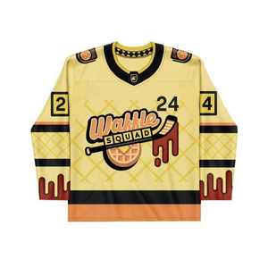 Maillot de hockey sur glace personnalisé Atlanta HC Waffle Squad Buck's Head, uniforme d'équipe professionnel sublimé, nom et numéro personnalisés - Product Image 3