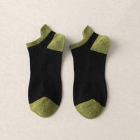Chaussettes courtes pour hommes en coton de haute qualité, respirantes, pour le printemps et l'été