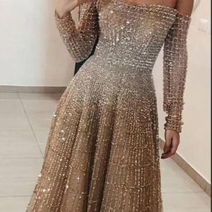 Diseño exclusivo con bordado pesado Hasta el suelo Ropa de noche de lujo Lehenga Choli para fiesta Boda-Acetato ATIYA LIBAS 2019 - Product Image 6