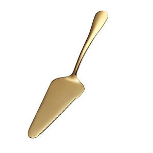 Cuchillo de servidor de pastel de metal de diseñador elegante con mango de patrón floral Ideal para cestas de regalo y celebraciones festivas - Product Image 4
